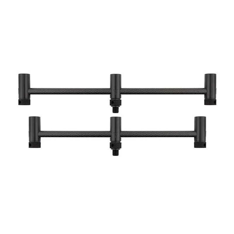Pack de 2 Buzz Bars ajustables Fox Black Label Carbon 3 cannes 22 - 25 cm