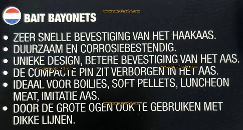 Bait Bayonets – Aasbayonetten
