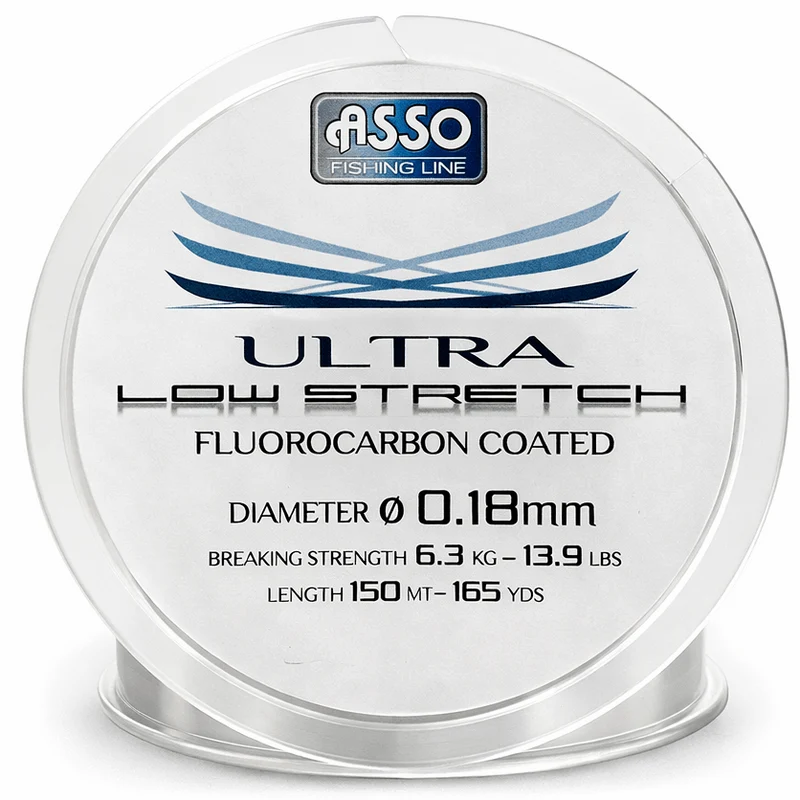 Asso Ultra Low Stretch 150m – Nylon Vislijn 💰