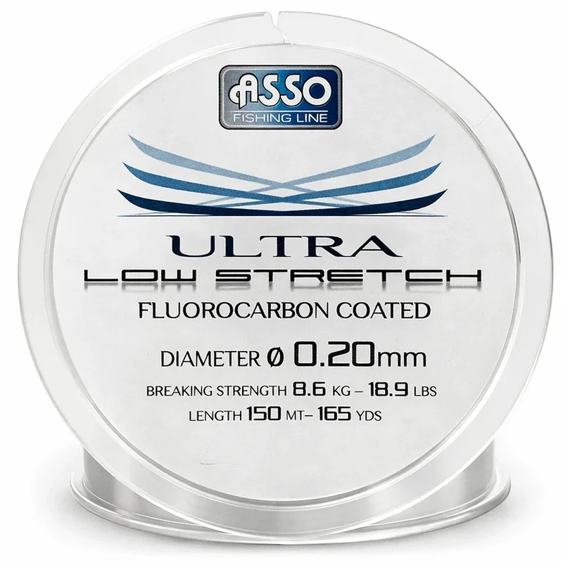 Asso Ultra Low Stretch 150m – Nylon Vislijn 💰