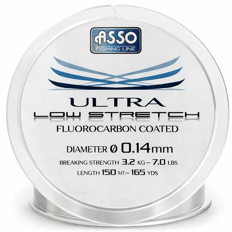 Asso Ultra Low Stretch 150m – Nylon Vislijn 💰