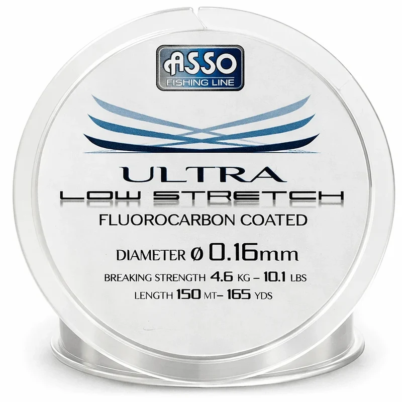 Asso Ultra Low Stretch 150m – Nylon Vislijn 💰