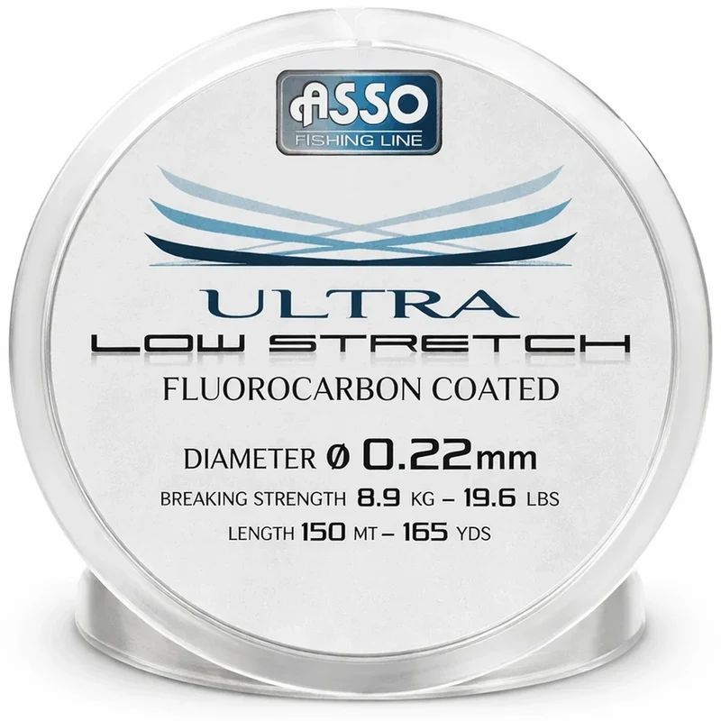Asso Ultra Low Stretch 150m – Nylon Vislijn 💰