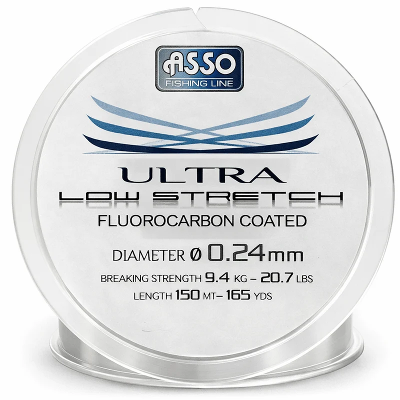 Asso Ultra Low Stretch 150m – Nylon Vislijn 💰