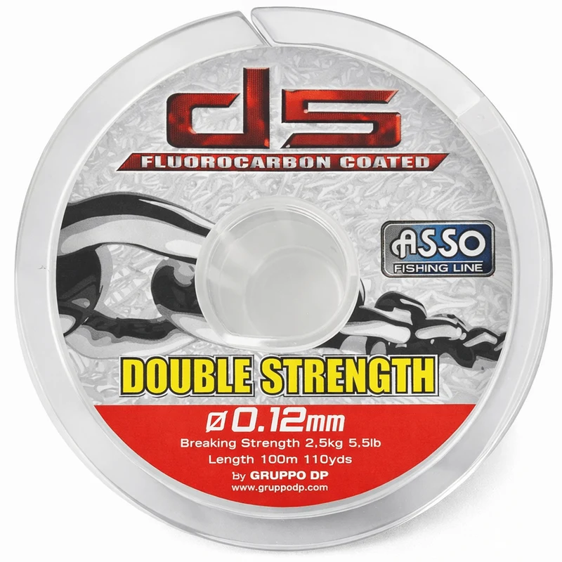 Asso Double Strength Fluorocarbon Coated 100m – Nylon Vislijn 💰