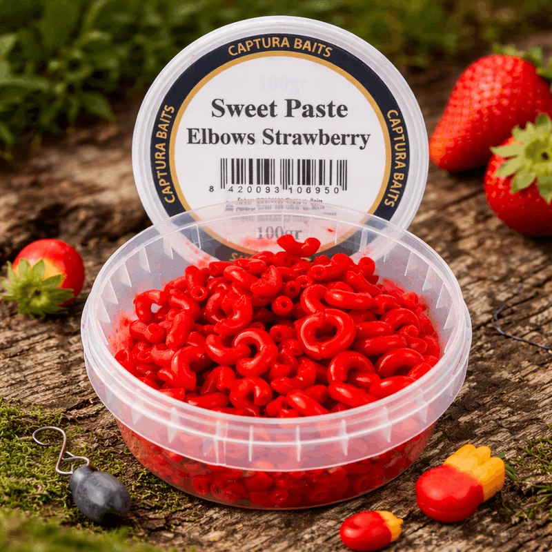 Sweet Paste Elbows 100g Colored & Flavoured – Kant-en-klare Zoete Pasta in Elleboogvorm