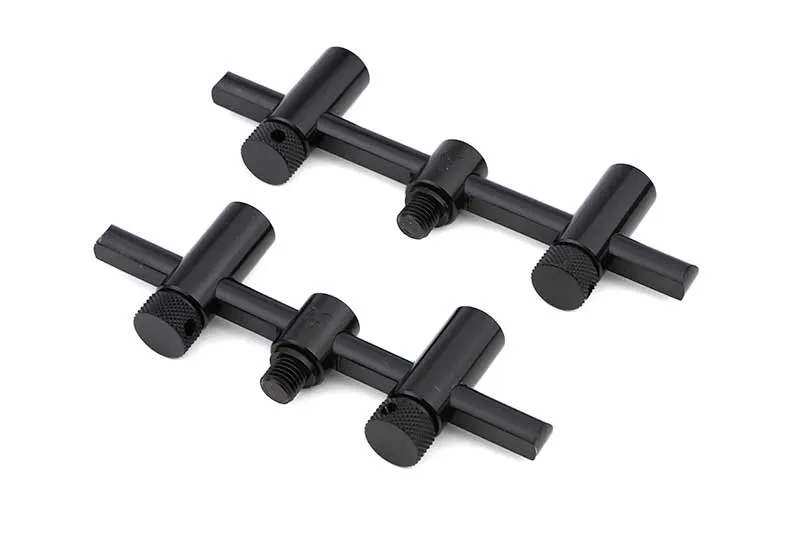 Paquet 2 Buzz bars Fox Black Label 2 Cannes réglable 11 - 12,5 cm