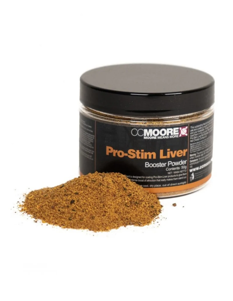 Appât Booster Powder Ccmoore Pro-Stim Liver 50 g