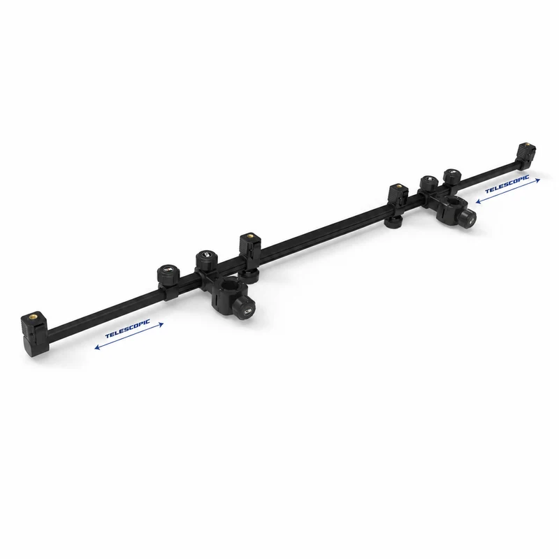 Keepnet Bar: 4 Connectors (Quick Release + Press & Go) – Leefnetsteun met 4 Snelkoppelingen