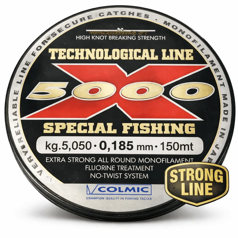 X5000 - 150m – Nylon Vislijn