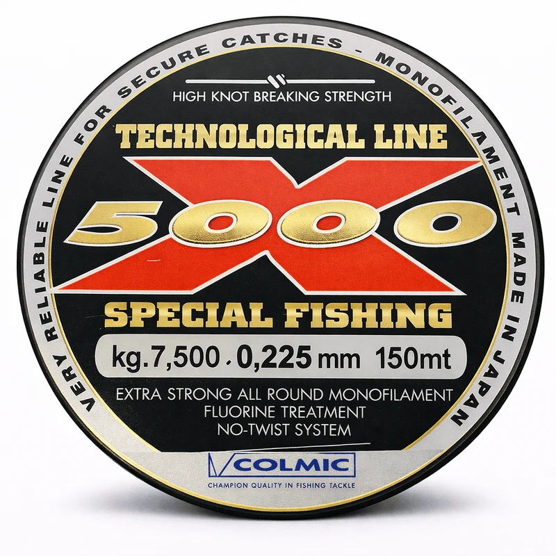 X5000 - 150m – Nylon Vislijn