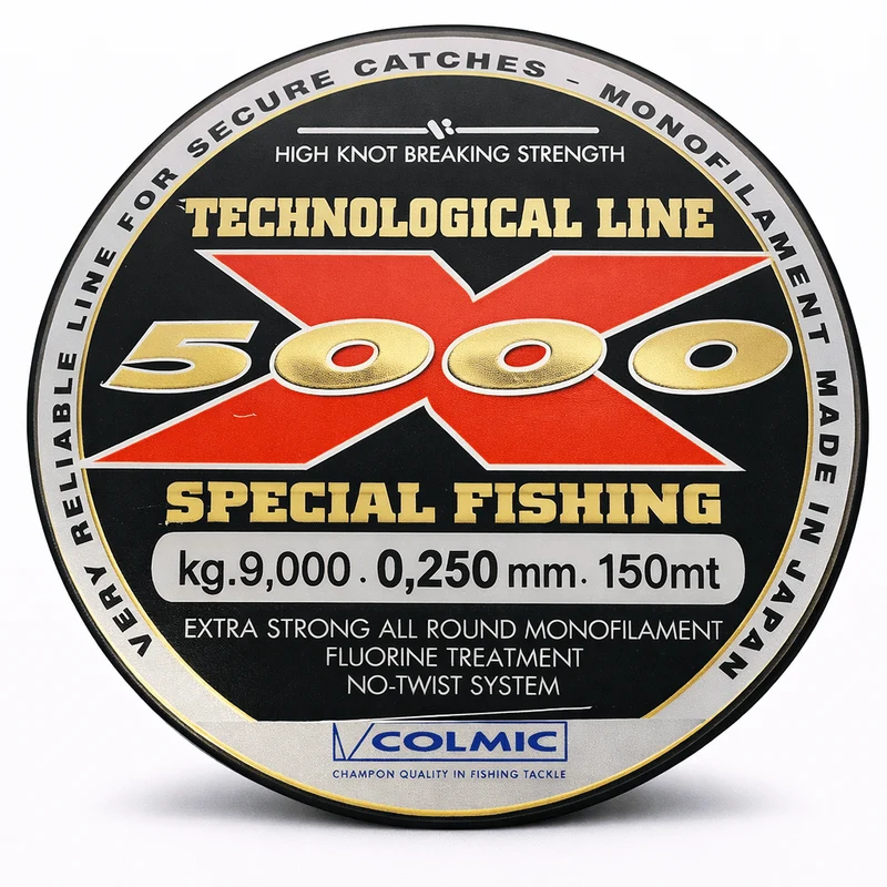 X5000 - 150m – Nylon Vislijn