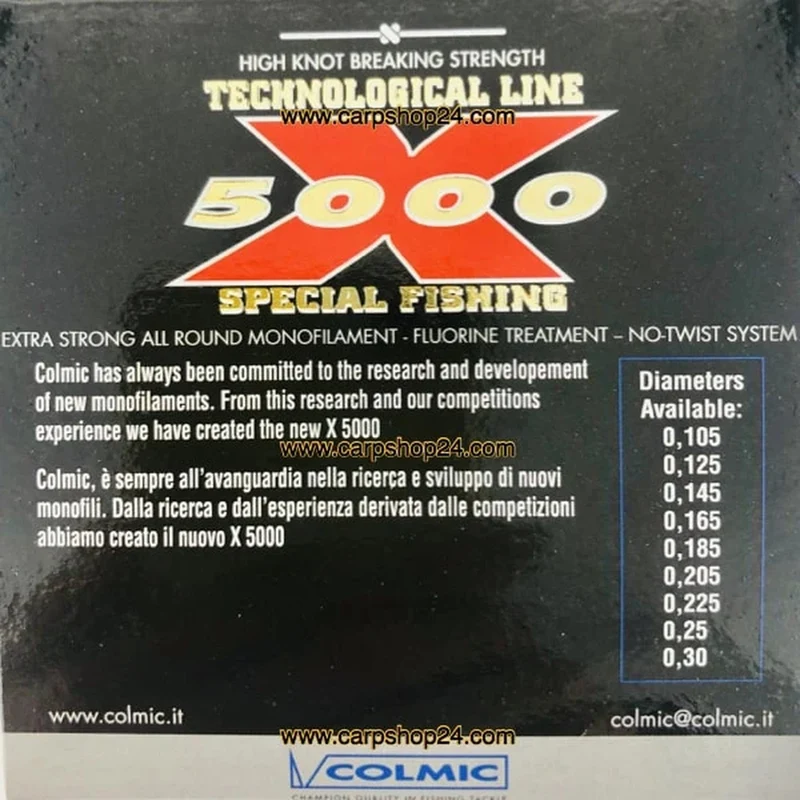 X5000 - 150m – Nylon Vislijn