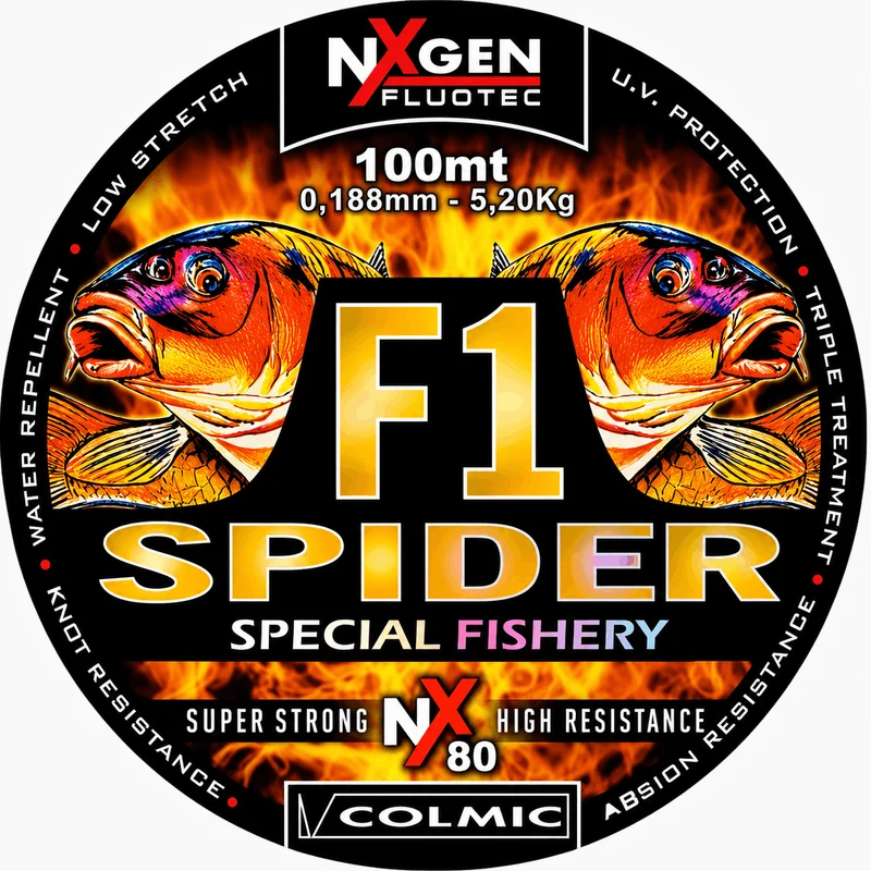 F1 Spider 100m – Nylon Vislijn