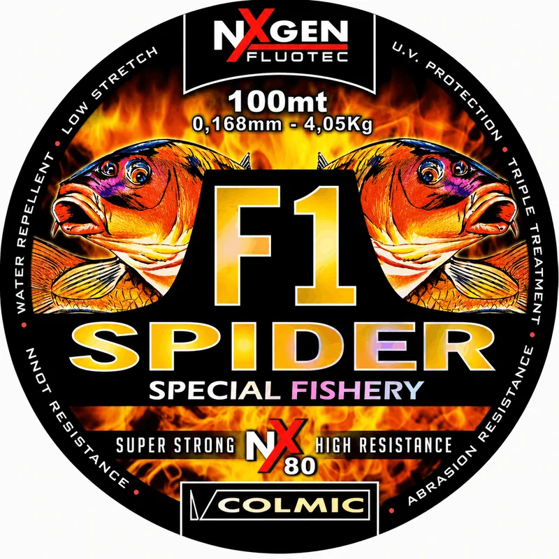 F1 Spider 100m – Nylon Vislijn