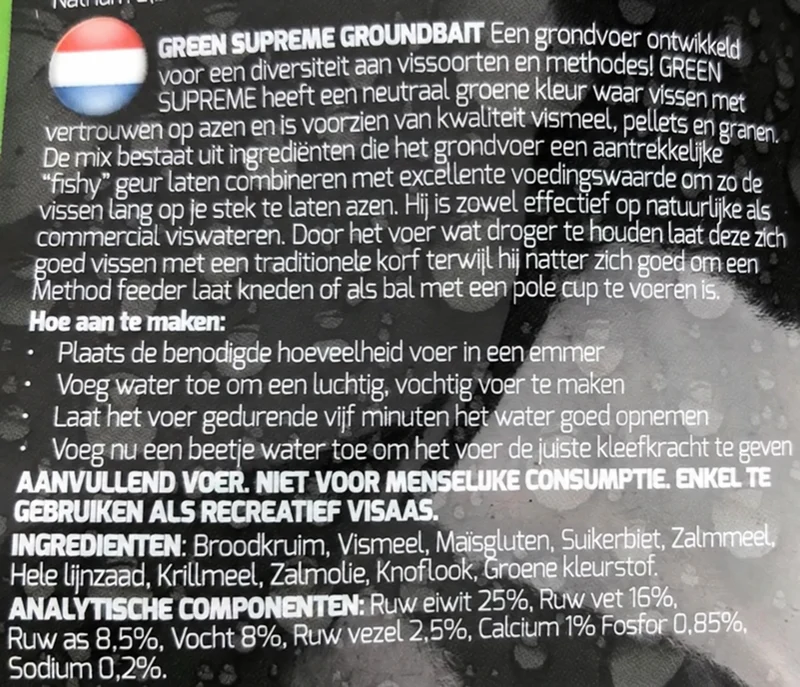 Supreme Fishmeal 1kg – Grondvoer met Vismeel