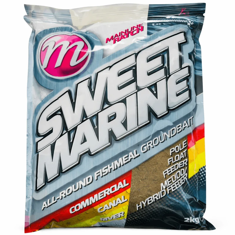Sweet Marine All Round Fishmeal Groundbait 2kg – Zoet Allround Grondvoer met Vismeel
