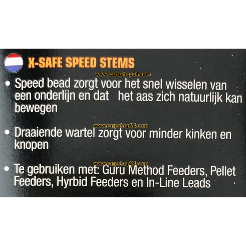 X-Safe Speed Stems Spare Elastics – Reserve-elastieken voor Stems