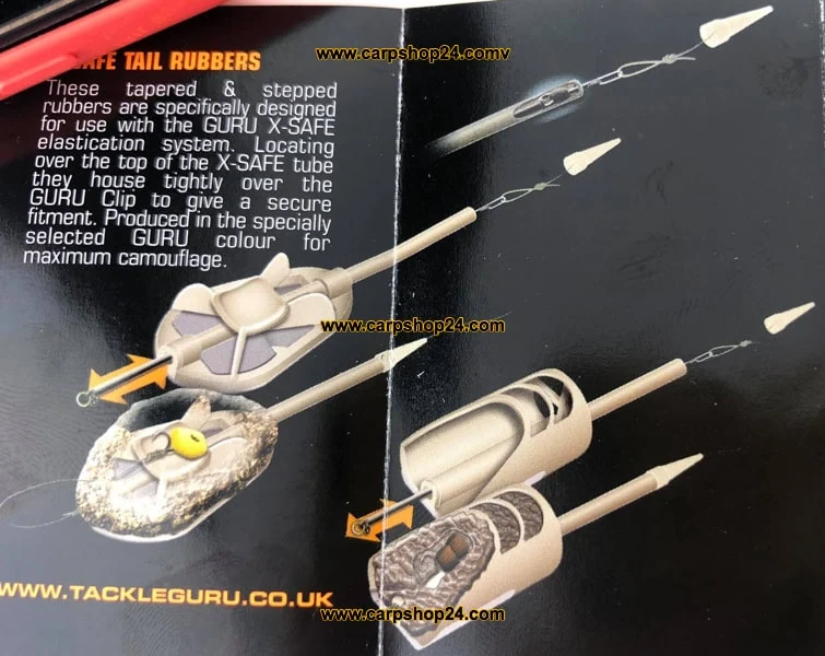 X-Safe Tail Rubbers – Reserve-eindrubbers voor X-Safe Stems
