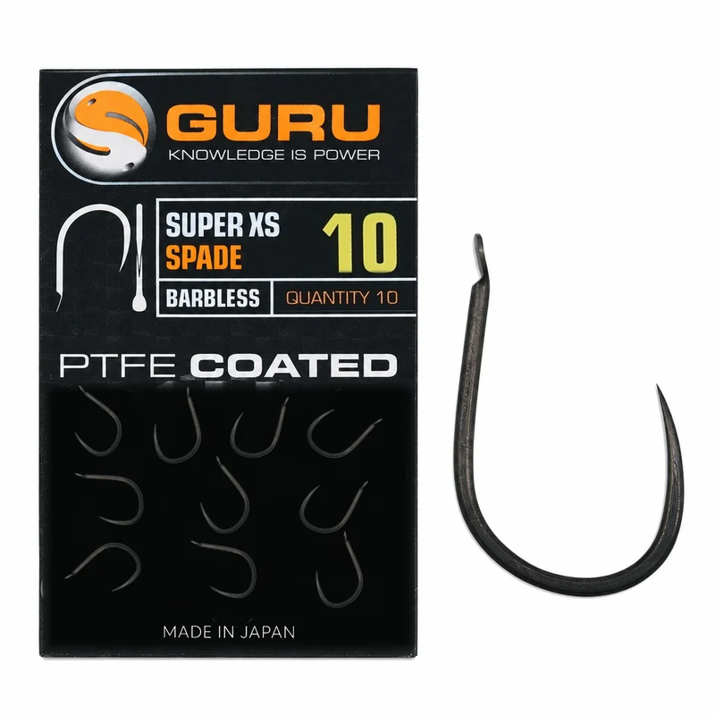 Super XS Spade Barbless – Haak met Bled en zonder Weerhaak