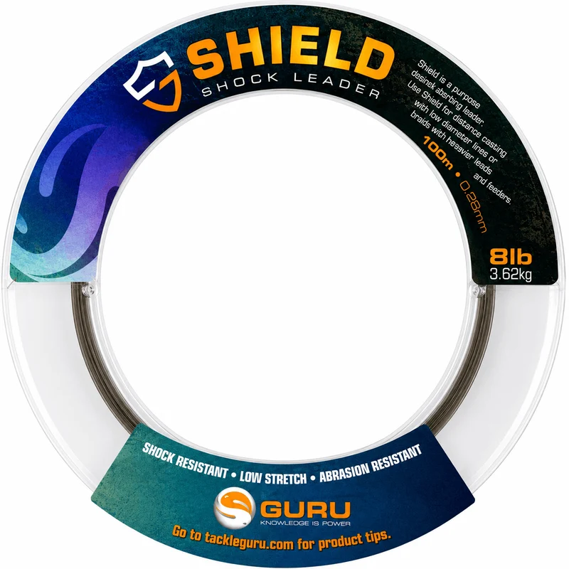 SHIELD SHOCKLEADER 0.28mm - 8lb - 100m – Nylon Voorslaglijn