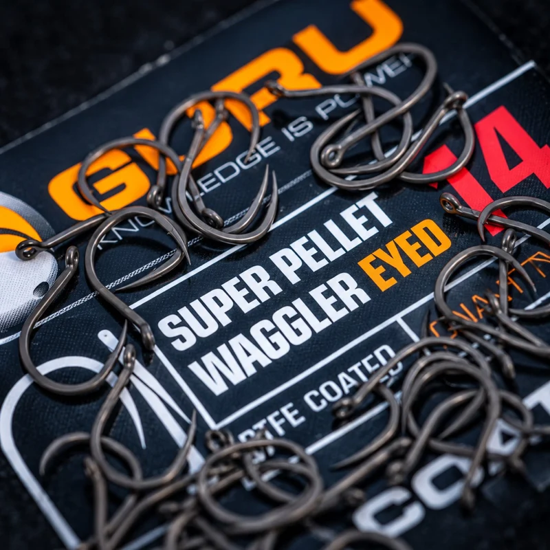 Super Pellet Waggler Eyed Barbless – Haak met Oog en zonder Weerhaak