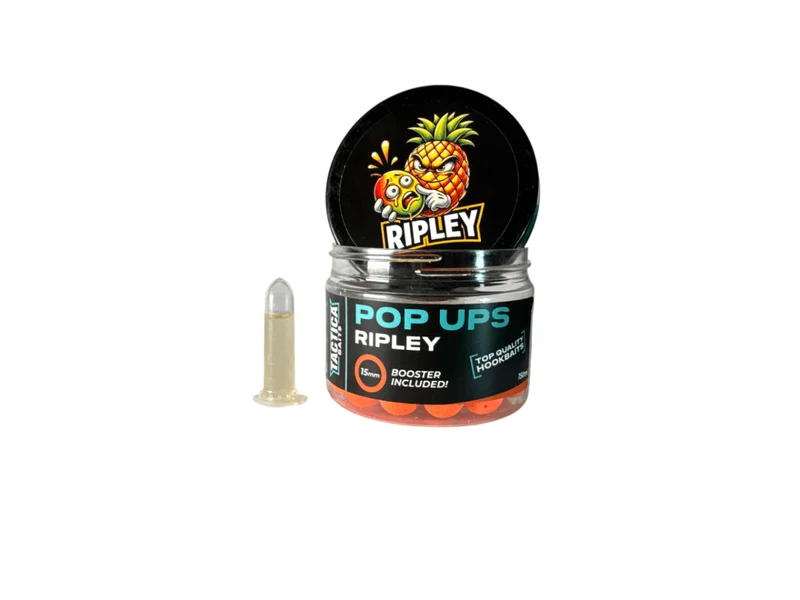 Pop ups Tactica Baits Ripley Fluor Orange 15 mm
