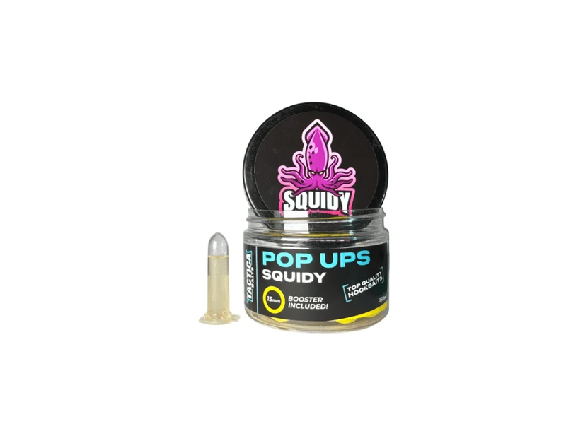 Pop ups Tactica Baits Squidy Fluor de 15 mm