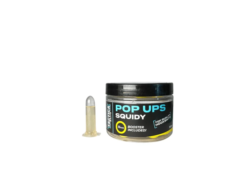 Pop ups Tactica Baits Squidy Fluor de 15 mm