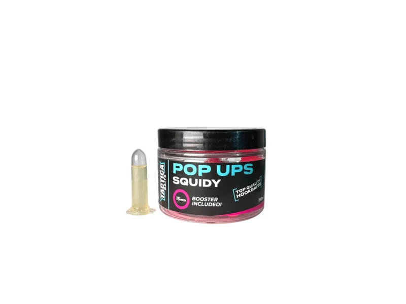 Pop ups Tactica Baits Squidy Rose Fluor 15 mm
