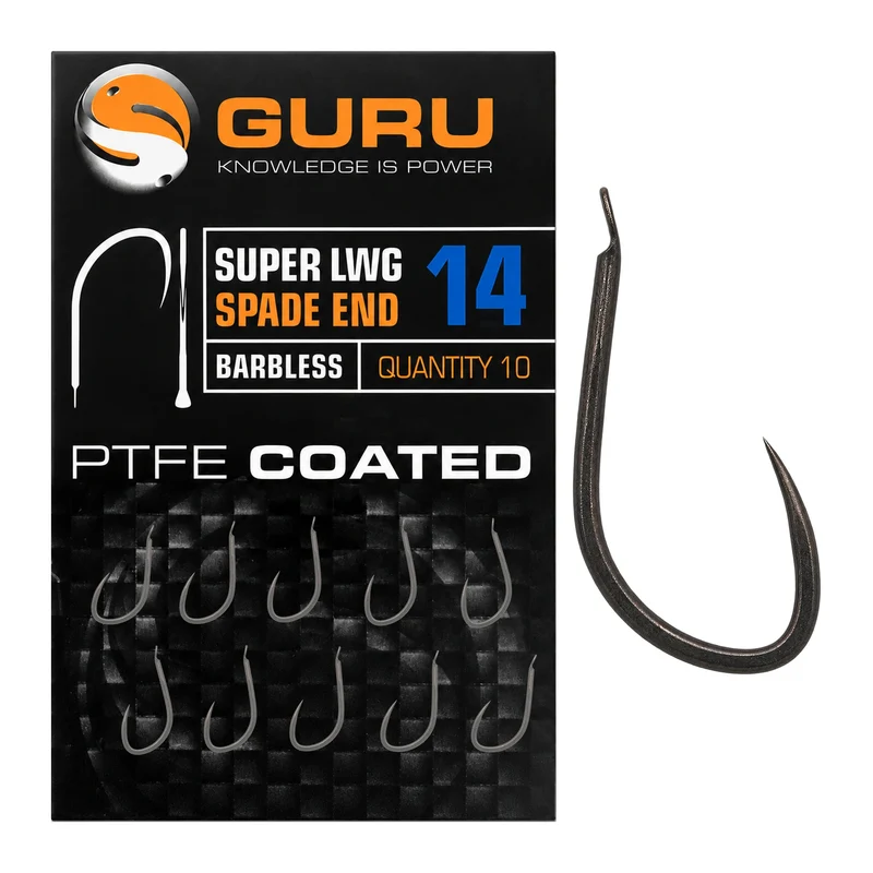 Super LWG Spade End Barbless – Haak met Bled en zonder Weerhaak