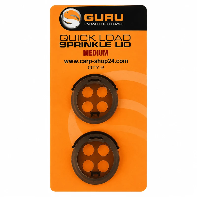 Quick Load Sprinkle Lids – Strooideksels voor Voerpotten (2 stuks)