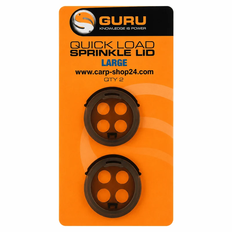 Quick Load Sprinkle Lids – Strooideksels voor Voerpotten (2 stuks)