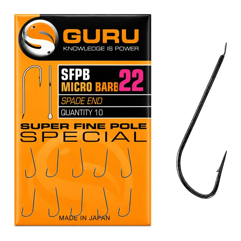 SFPB Super Fine Pole Special Micro Barb – Haak met Weerhaak