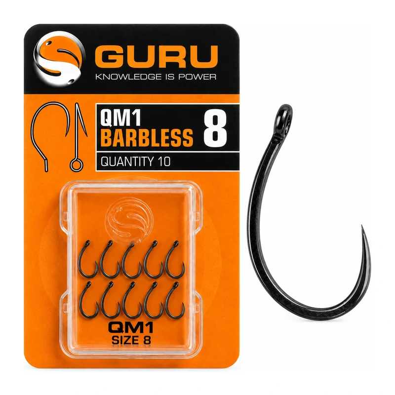 QM1 Barbless – Haak zonder Weerhaak