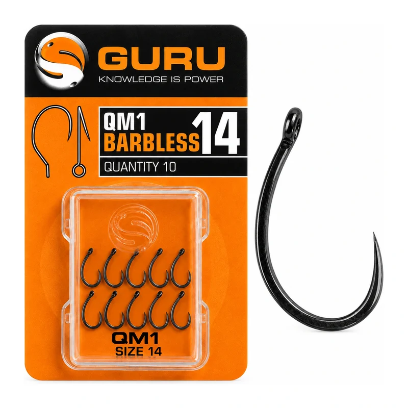 QM1 Barbless – Haak zonder Weerhaak
