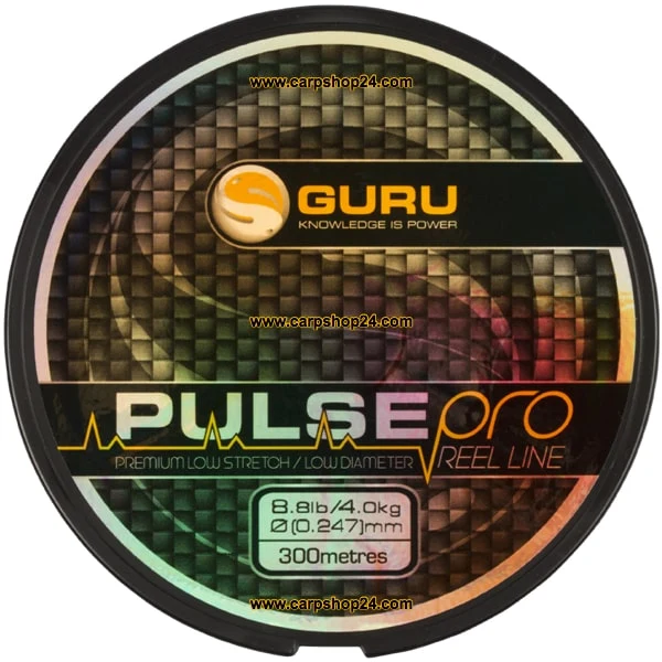 0.24mm PULSE PRO REEL LINE 300m – Nylon Vislijn