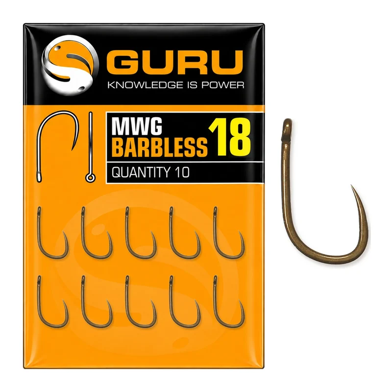 MWG Barbless – Haak zonder Weerhaak
