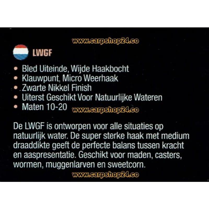 LWGF Micro Barb Spade End Feeder Special – Haak met Bled en met Weerhaak 💰