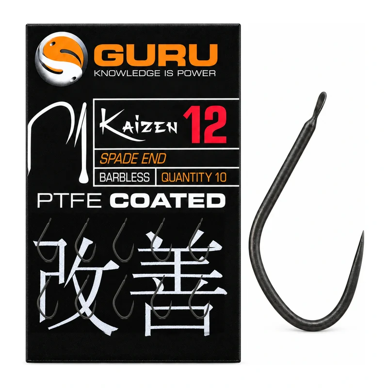 Kaizen Spade End Barbless – Haak met Bled en zonder Weerhaak