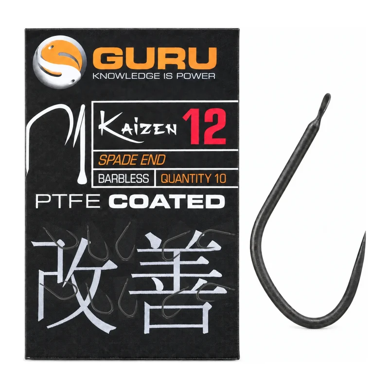 Kaizen Spade End Barbless – Haak met Bled en zonder Weerhaak
