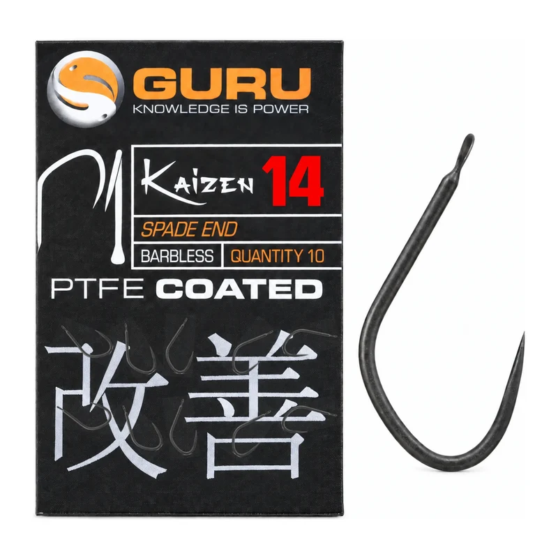 Kaizen Spade End Barbless – Haak met Bled en zonder Weerhaak