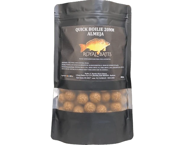 Bouillette Royal Baits Palourde 20 mm 800 g