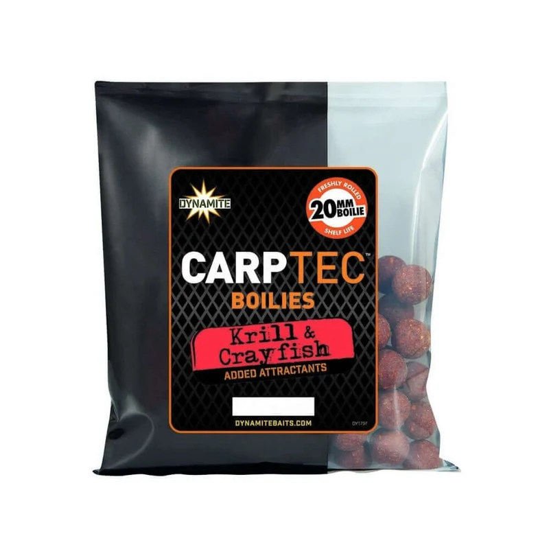 Bouillette Dynamite Baits Carp-Tec Krill Crayfish 20 mm 300 g