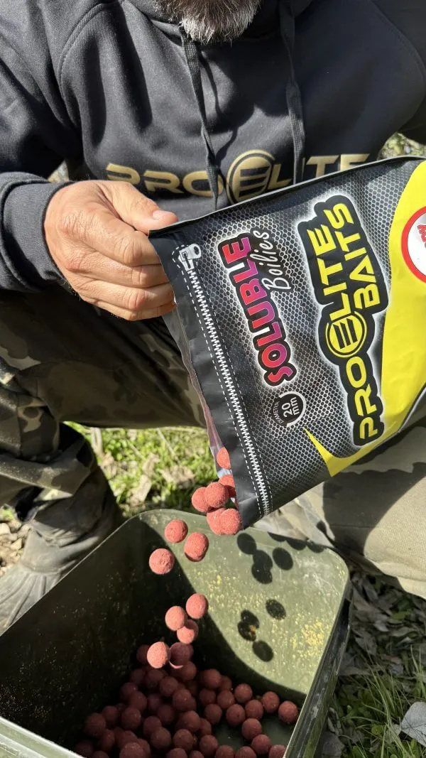 Bouillette Soluble Pro Elite Baits Bloody Mulberry 20 mm 3,5 kg