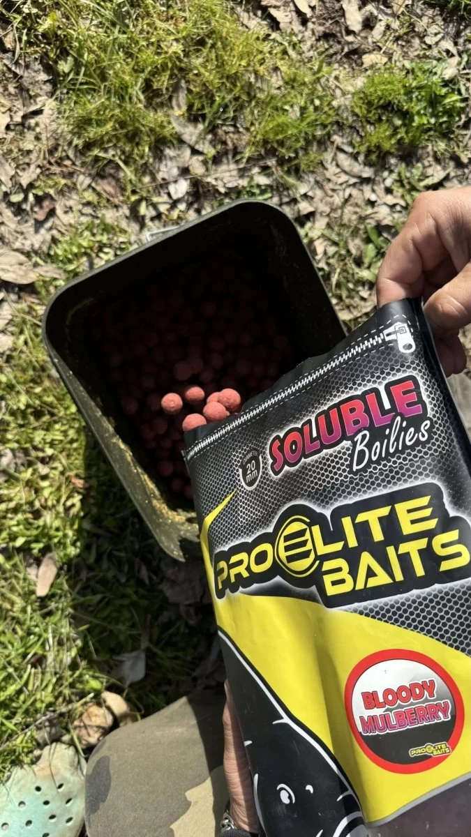 Bouillette Soluble Pro Elite Baits Bloody Mulberry 20 mm 3,5 kg
