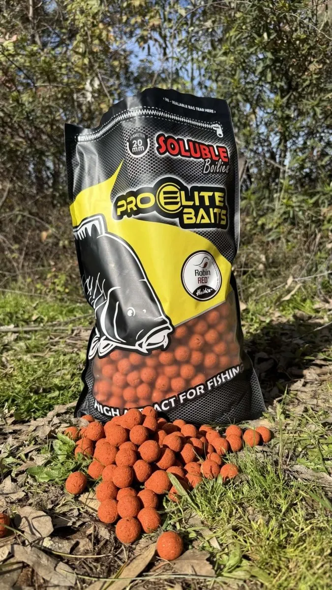 Bouillettes Solubles Pro Elite Baits Robin Red 20 mm 3,5 kg