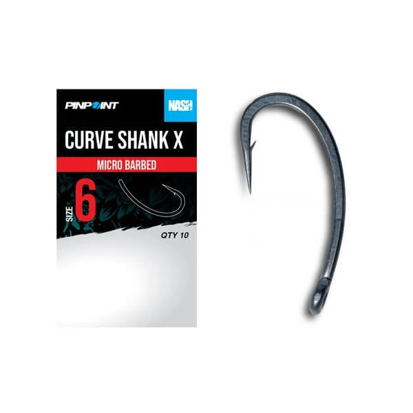 Hameçons Nash Curve Shank X