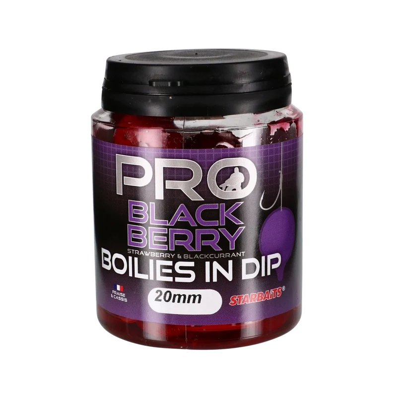 Bouillette en Dip Starbaits Probiotic Black Berry 20 mm