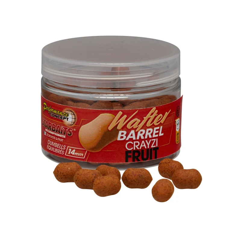 Wafters Dumbells Starbaits Barrel Crayzi Fruit 14 mm